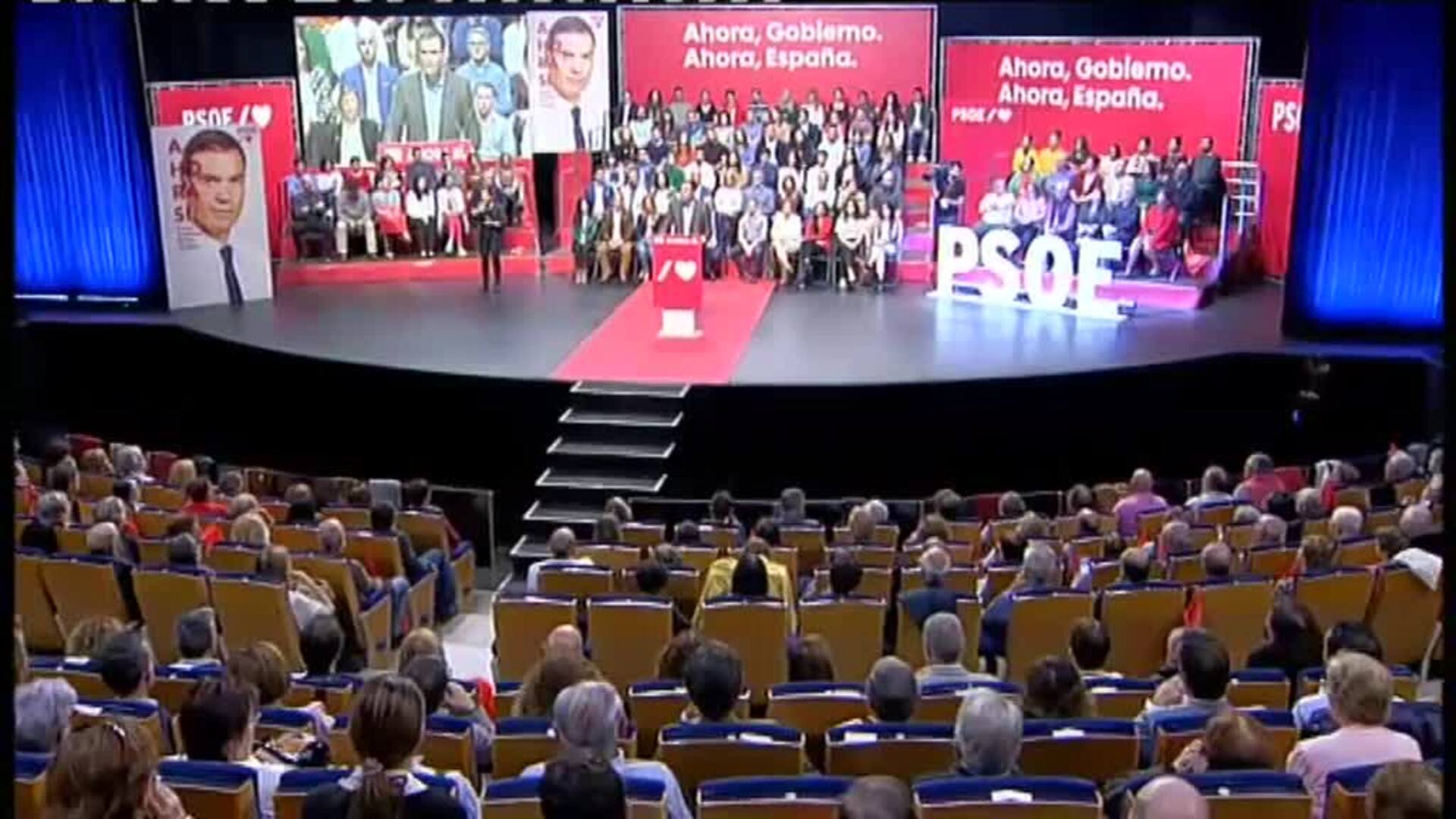 Sánchez: &quot;No demos por hecho que la amenaza de las tres derechas no se materialice en toda España&quot;