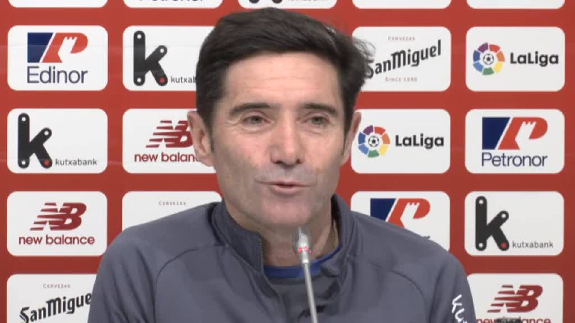 Marcelino: &quot;Todos me dicen que voy a vivir una gran noche de Copa en San Mamés&quot;
