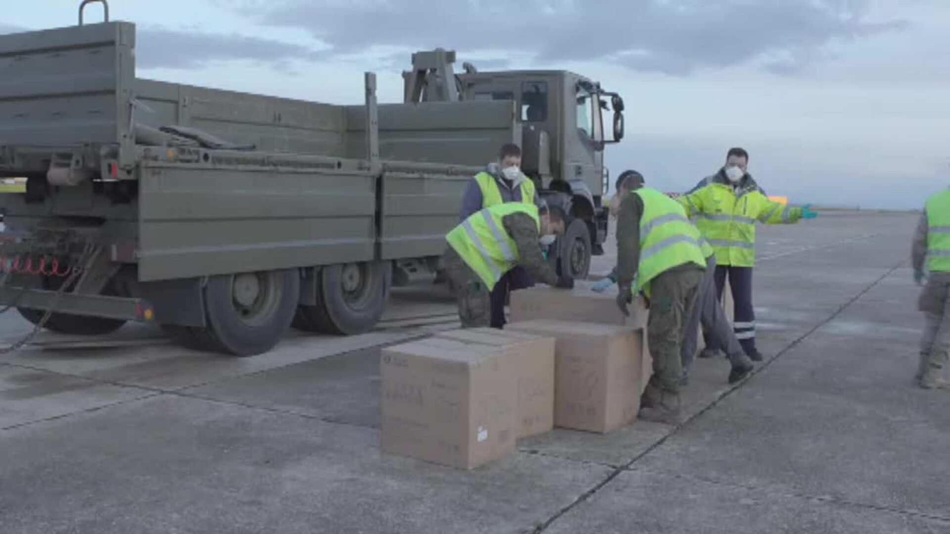 Airbus entrega 500.000 mascarillas para luchar contra el coronavirus