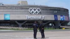 Inauguran los Anillos Olímpicos en el aeropuerto Charles de Gaulle de París