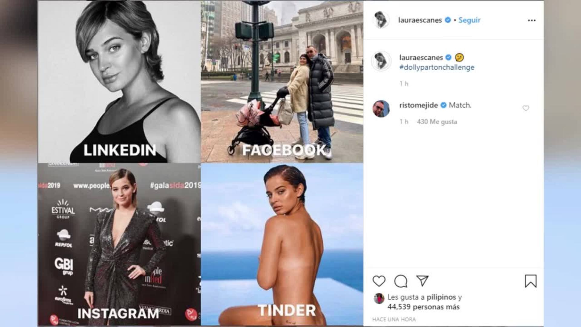 Laura Escanes, Dulceida y Ramos, los últimos en sumarse al #DollyPartonChallenge