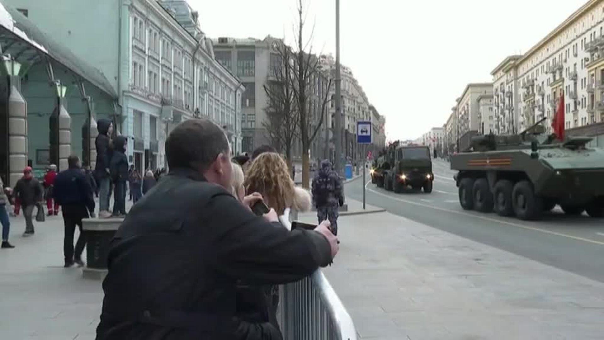 Moscú acoge el ensayo del Día de la Victoria