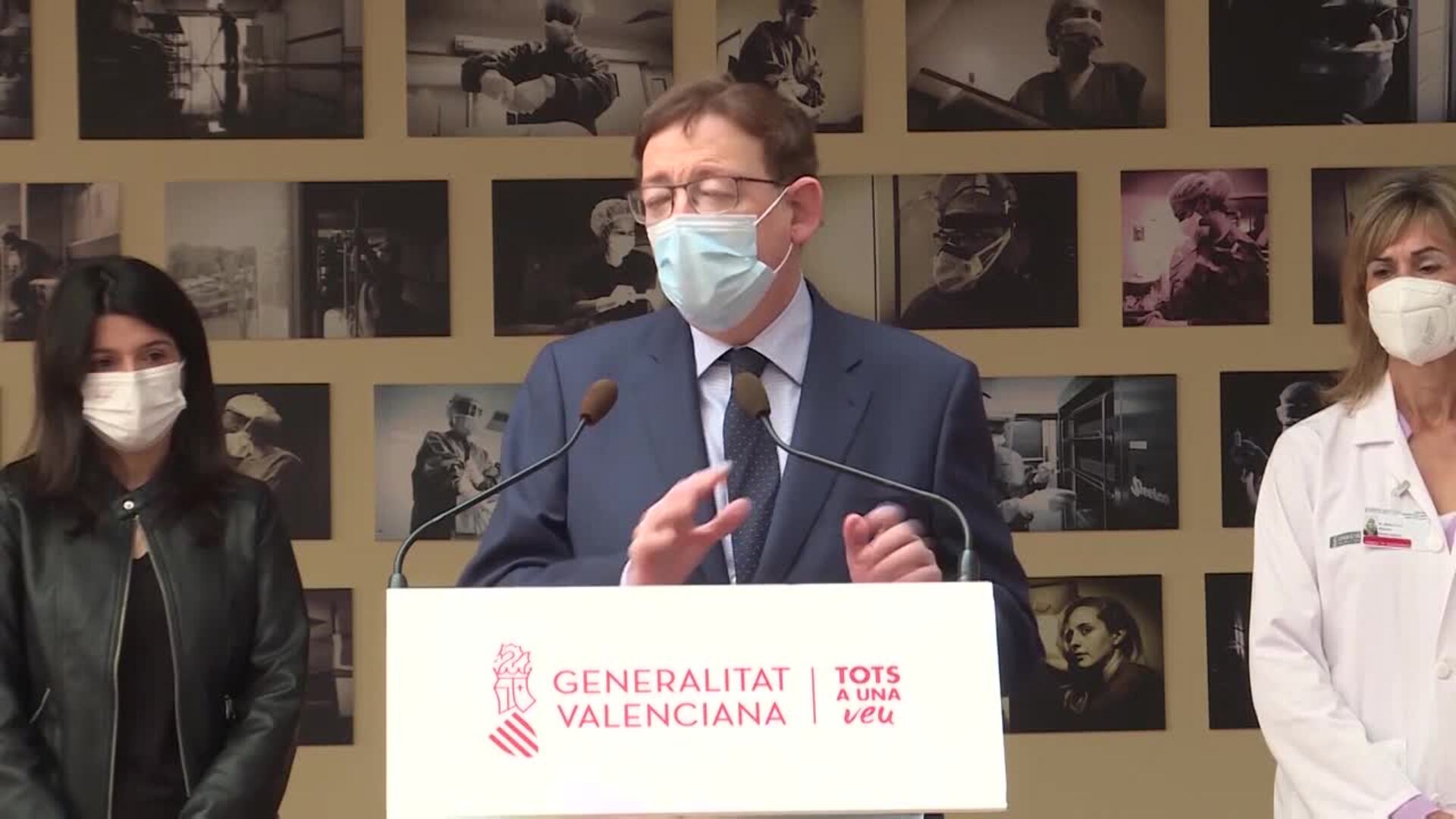 Puig pide dejar &quot;otras acciones geopolíticas&quot; en la aprobación de vacunas