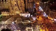 Una campana de luz para la Sagrada Familia