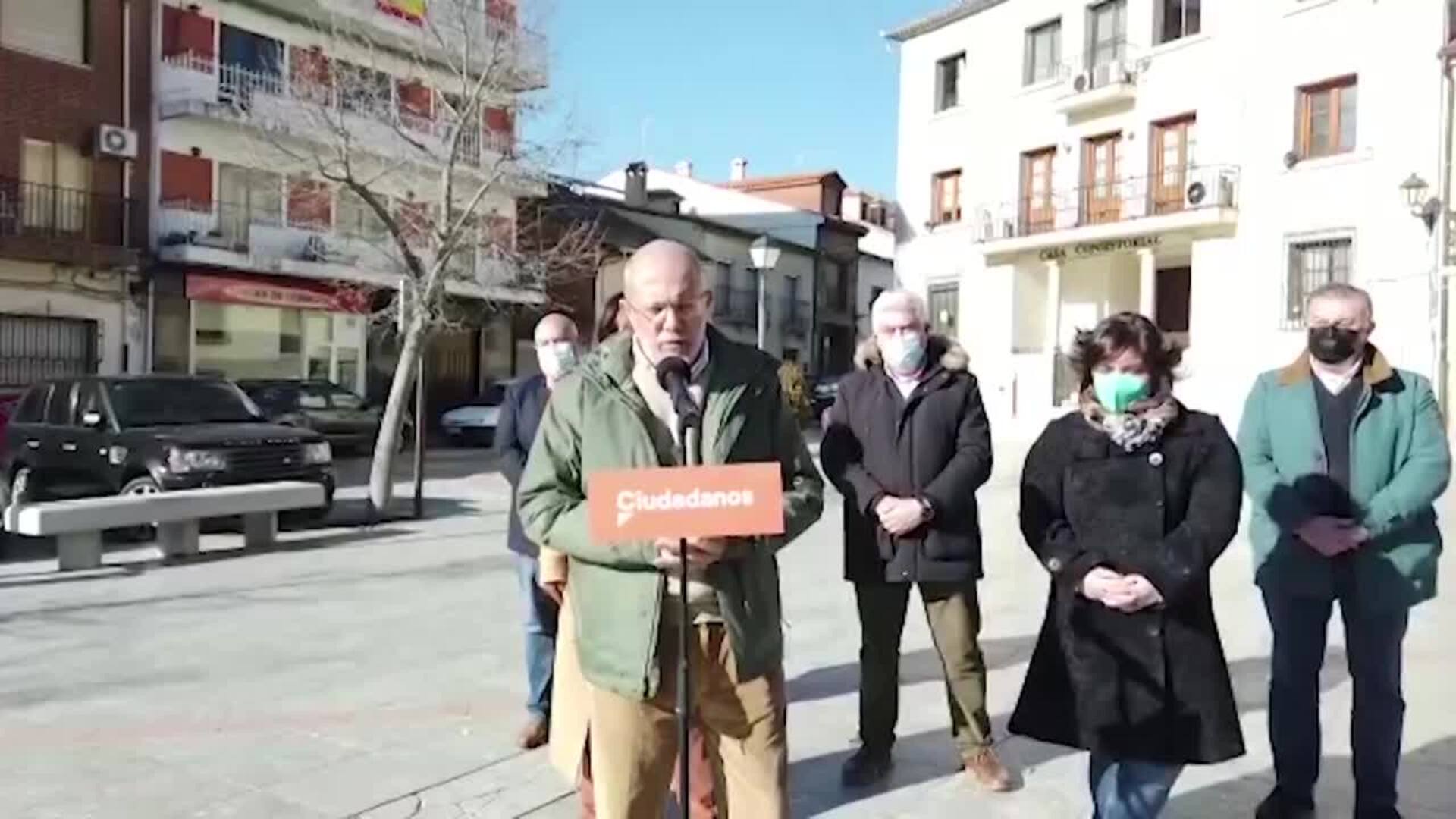 Igea propone un &#039;pacto de Cebreros&#039; para el Gobierno de CyL