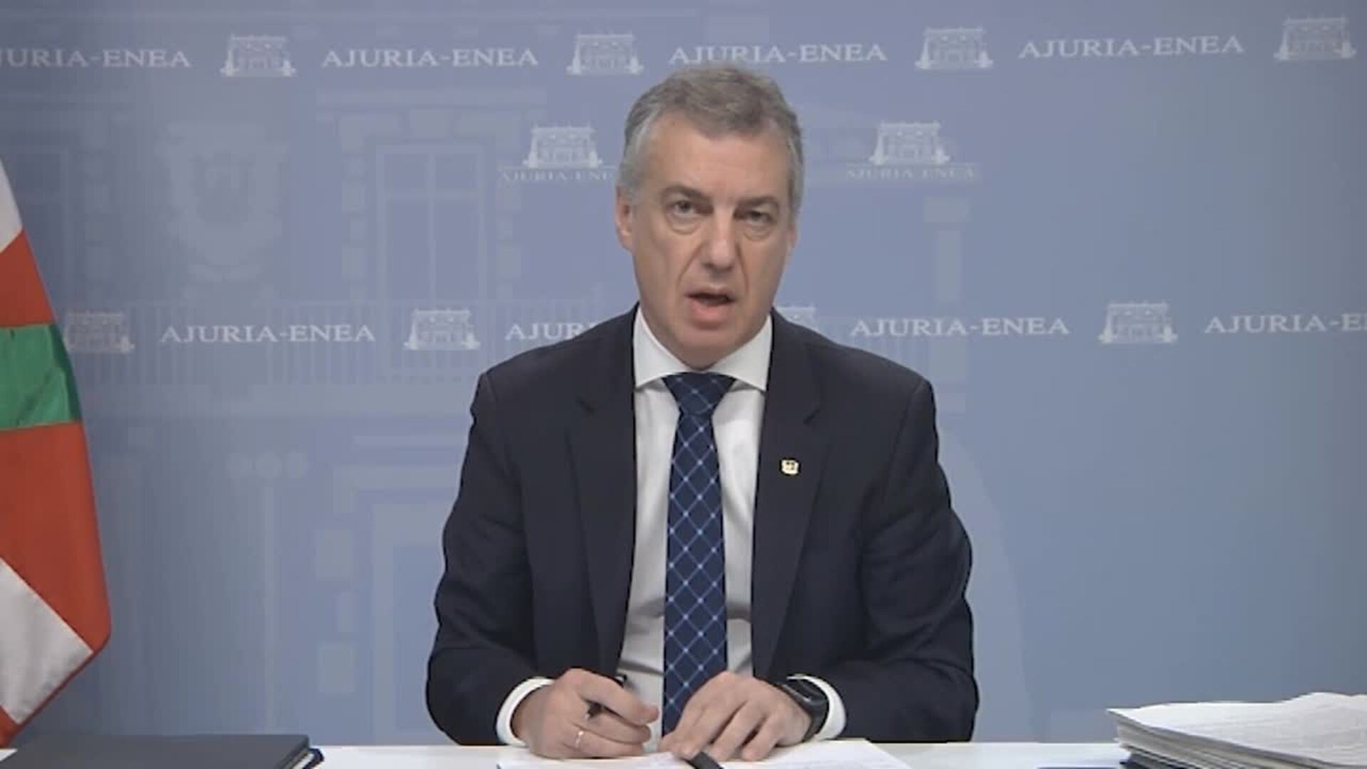 Urkullu reclama formalmente a Sánchez que se replantee el Estado de alarma