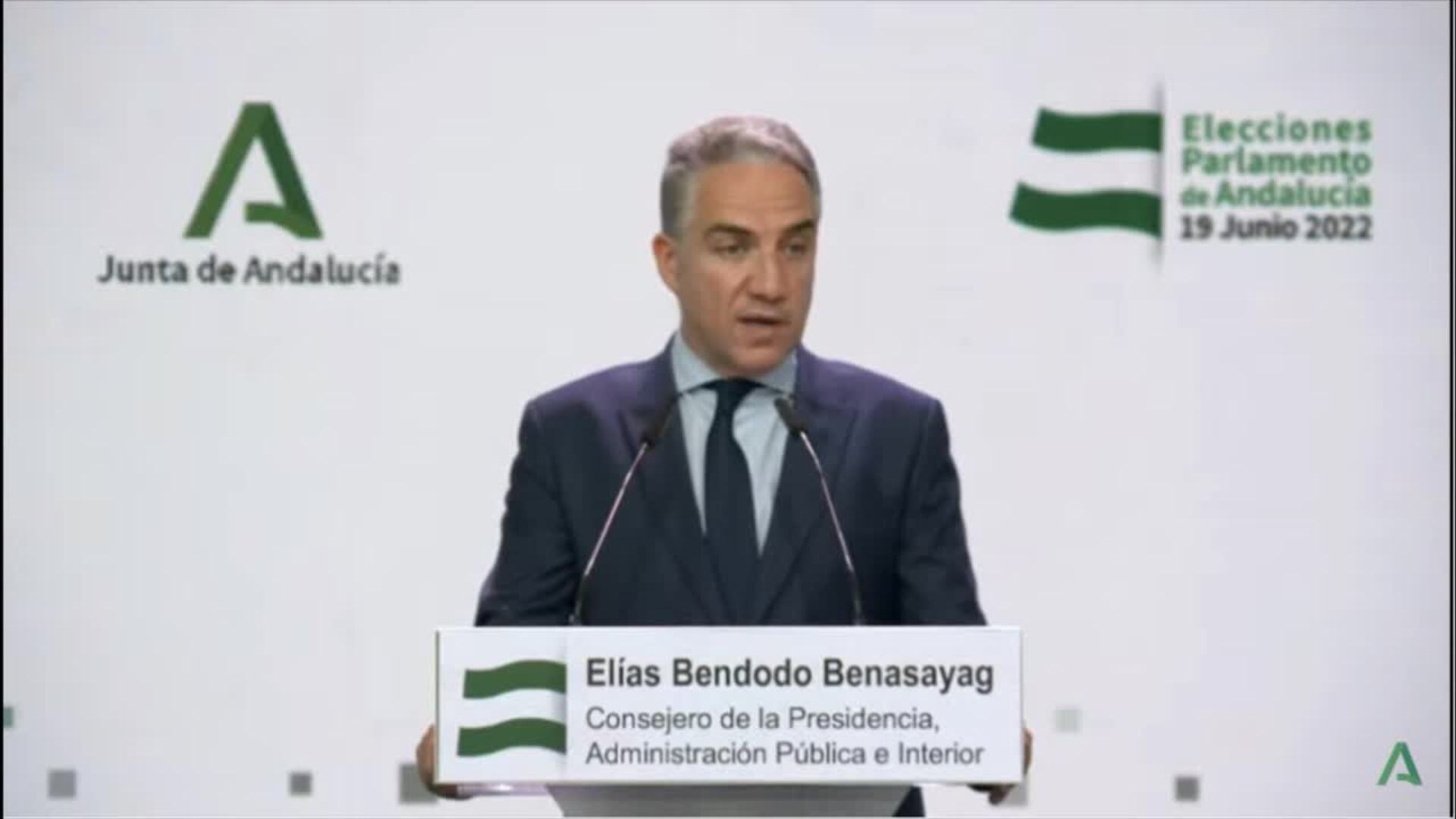 Bendodo asegura que la jornada electoral se ha desarrollado &quot;con normalidad&quot;