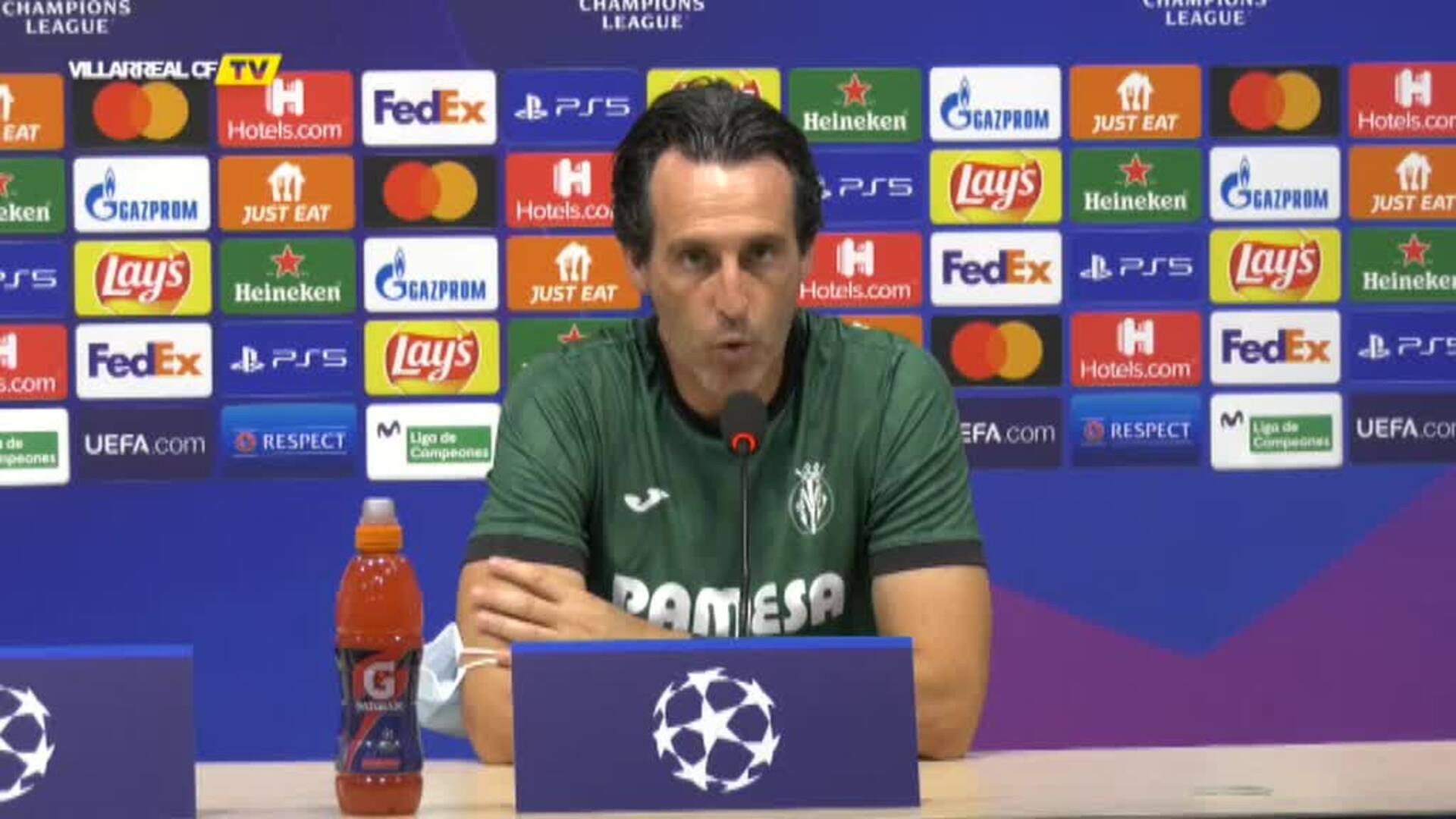 Emery sobre el Atalanta: &quot;Es nivel Inter, nivel Juventus, nos ilusiona, nos reta&quot;