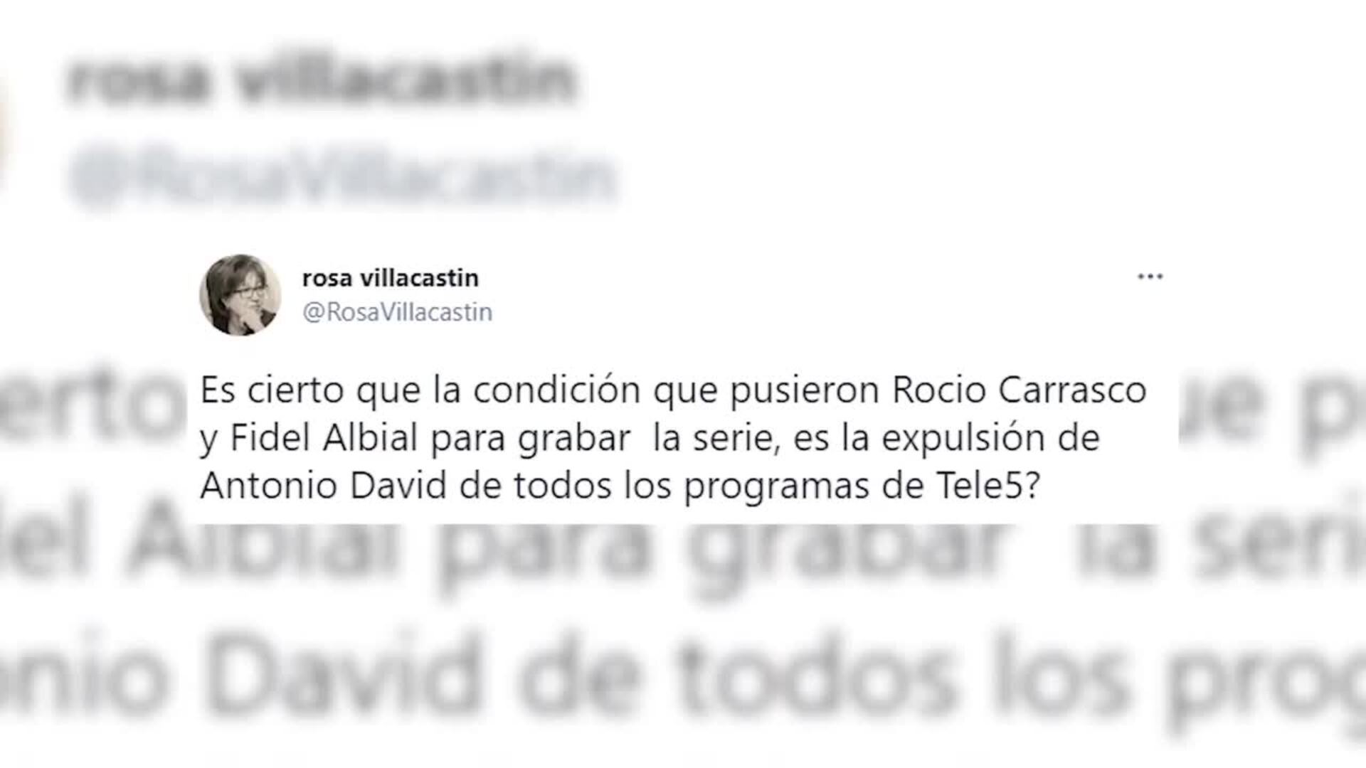 Antonio David Flores se queda sin trabajo tras la docuserie de Rocío Carrasco