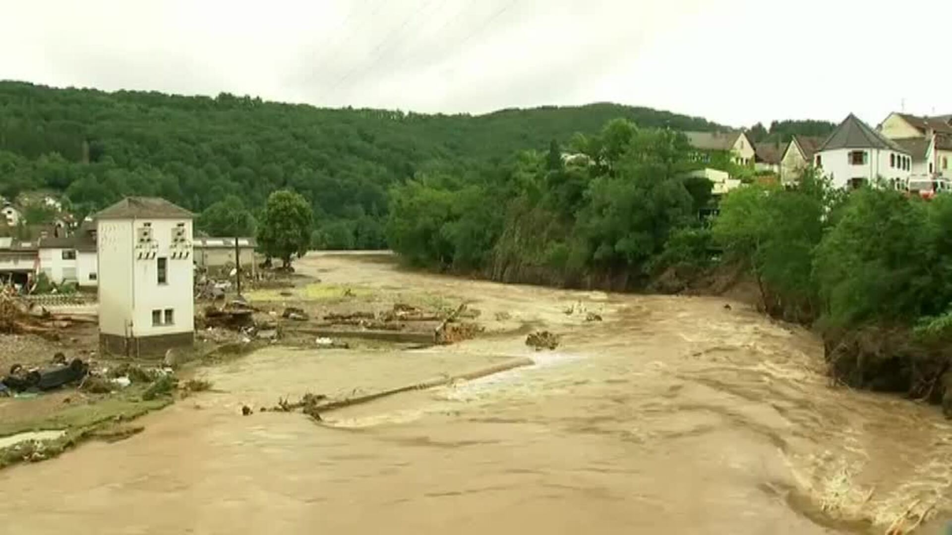 Alemania sufre las peores inundaciones en décadas