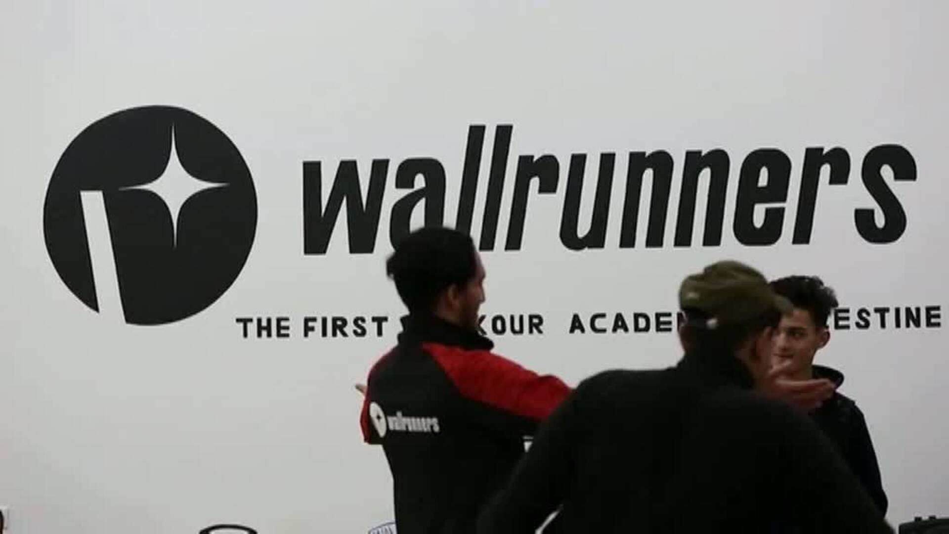 Así es el primer gimnasio de parkour en Gaza