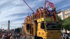 Un EuroPride "más importante que nunca" llena las calles de Lisboa de reivindicación