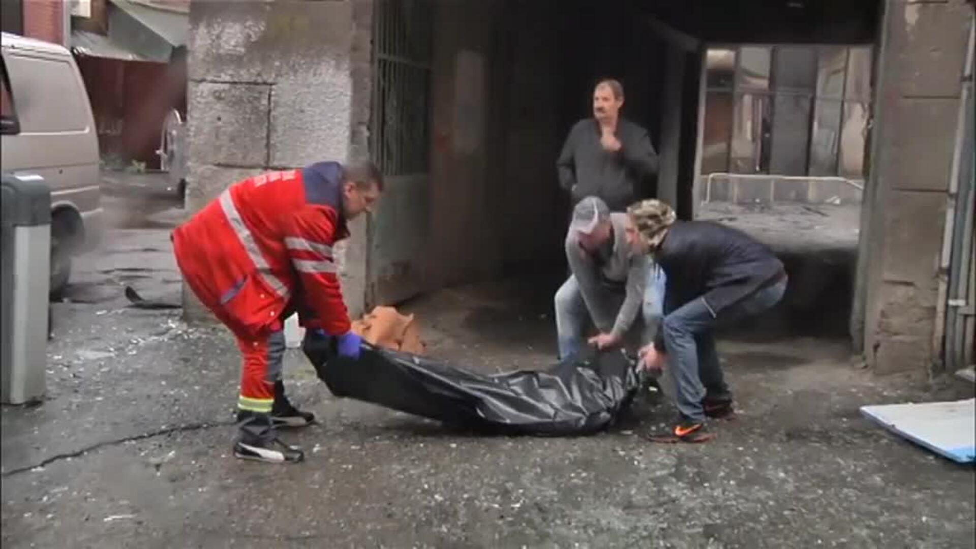 El insufrible día a día en Járkov