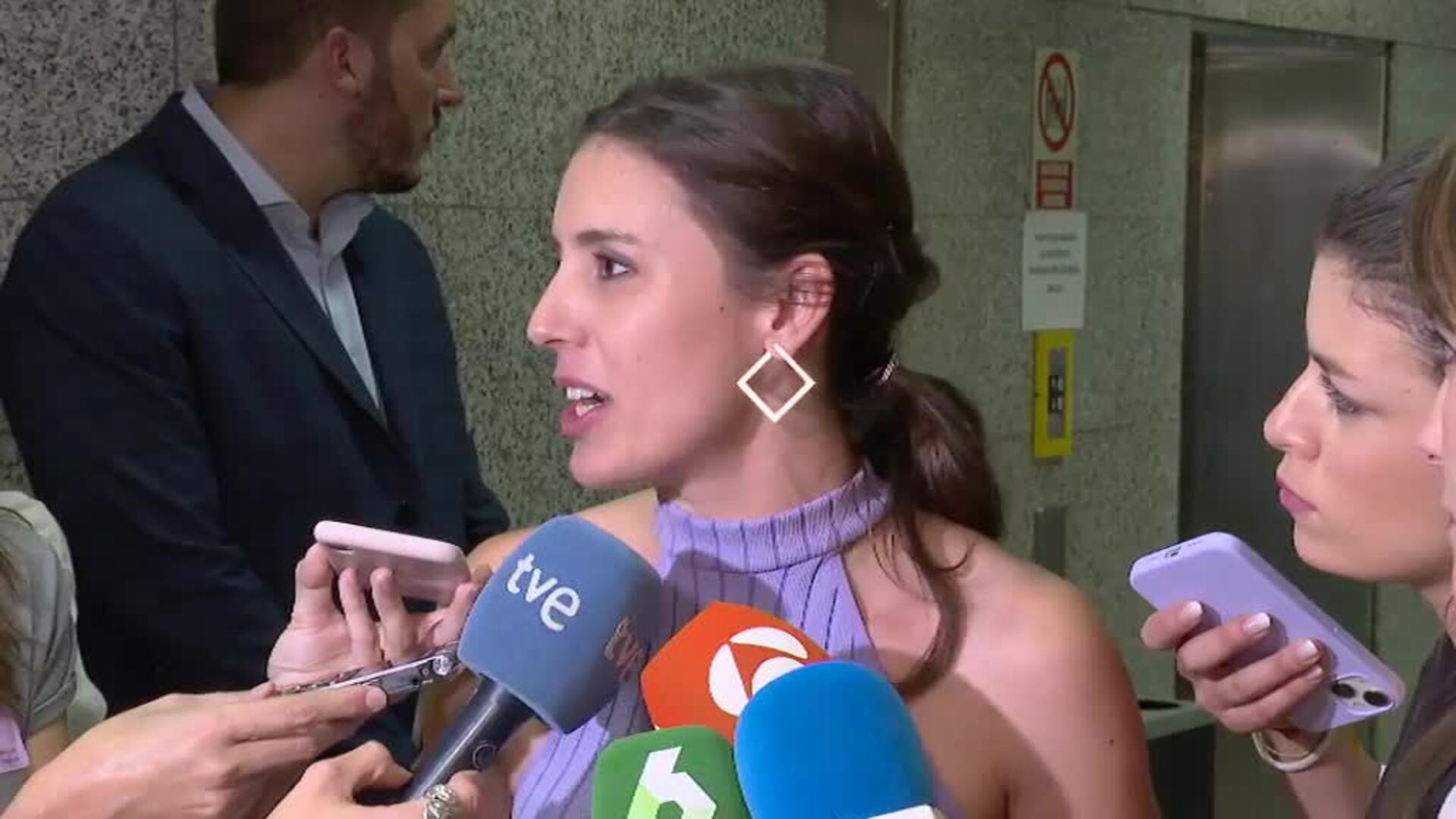 Irene Montero: &quot;Siempre me van a tener disponible para conocer mi opinión&quot;