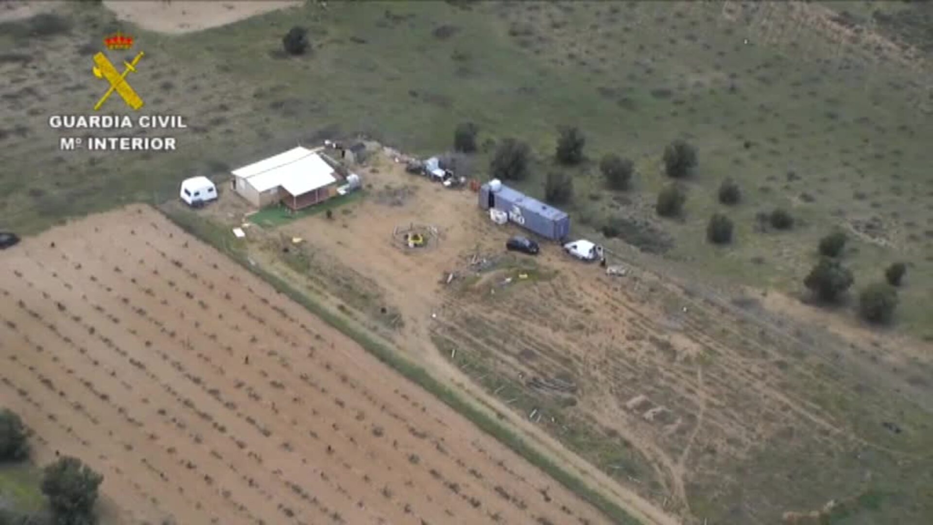 Detenidos los secuestradores que torturaron a un matrimonio madrileño en un contenedor agrícola