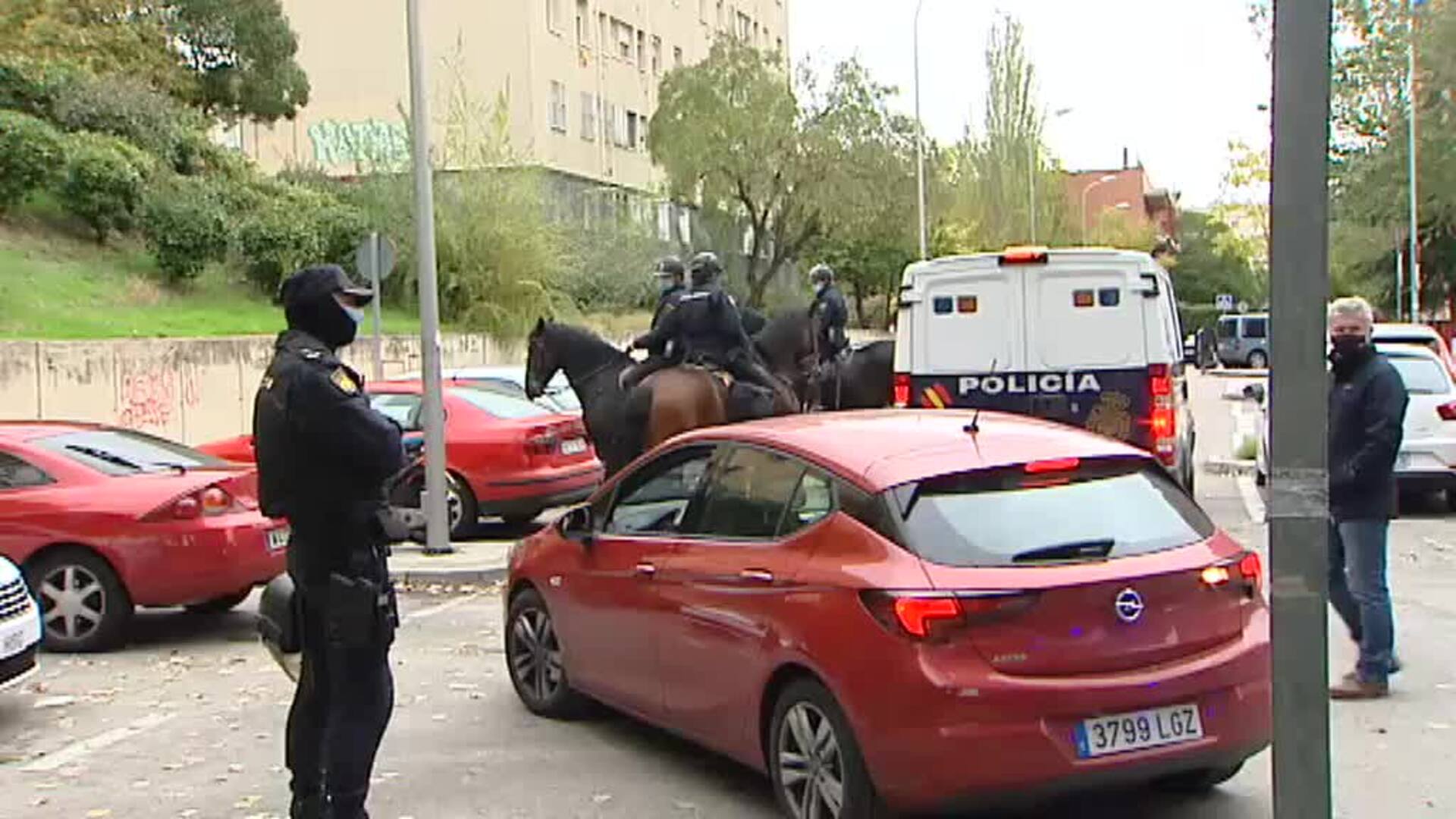Impresionante operación policial contra los narcopisos en Madrid