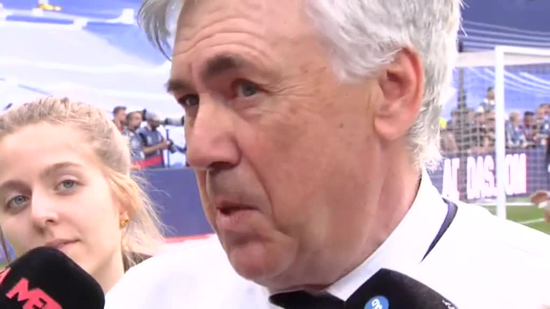 Ancelotti: &quot;Ha sido una suerte volver y quiero quedarme un tiempo&quot;