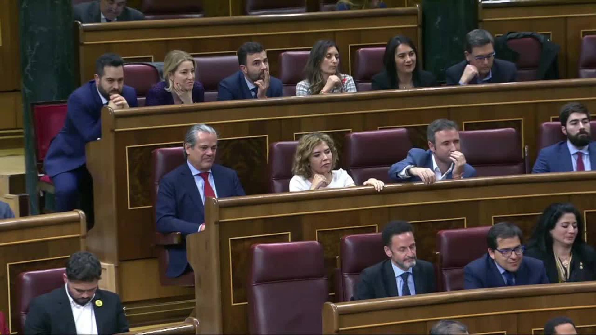 Cs pregunta a la bancada del PSOE si no hay &quot;ningún valiente&quot; para oponerse a la &quot;infamia&quot;
