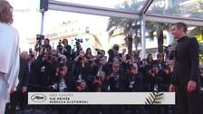 Jodie Foster, centro de atención en la alfombra roja de Cannes