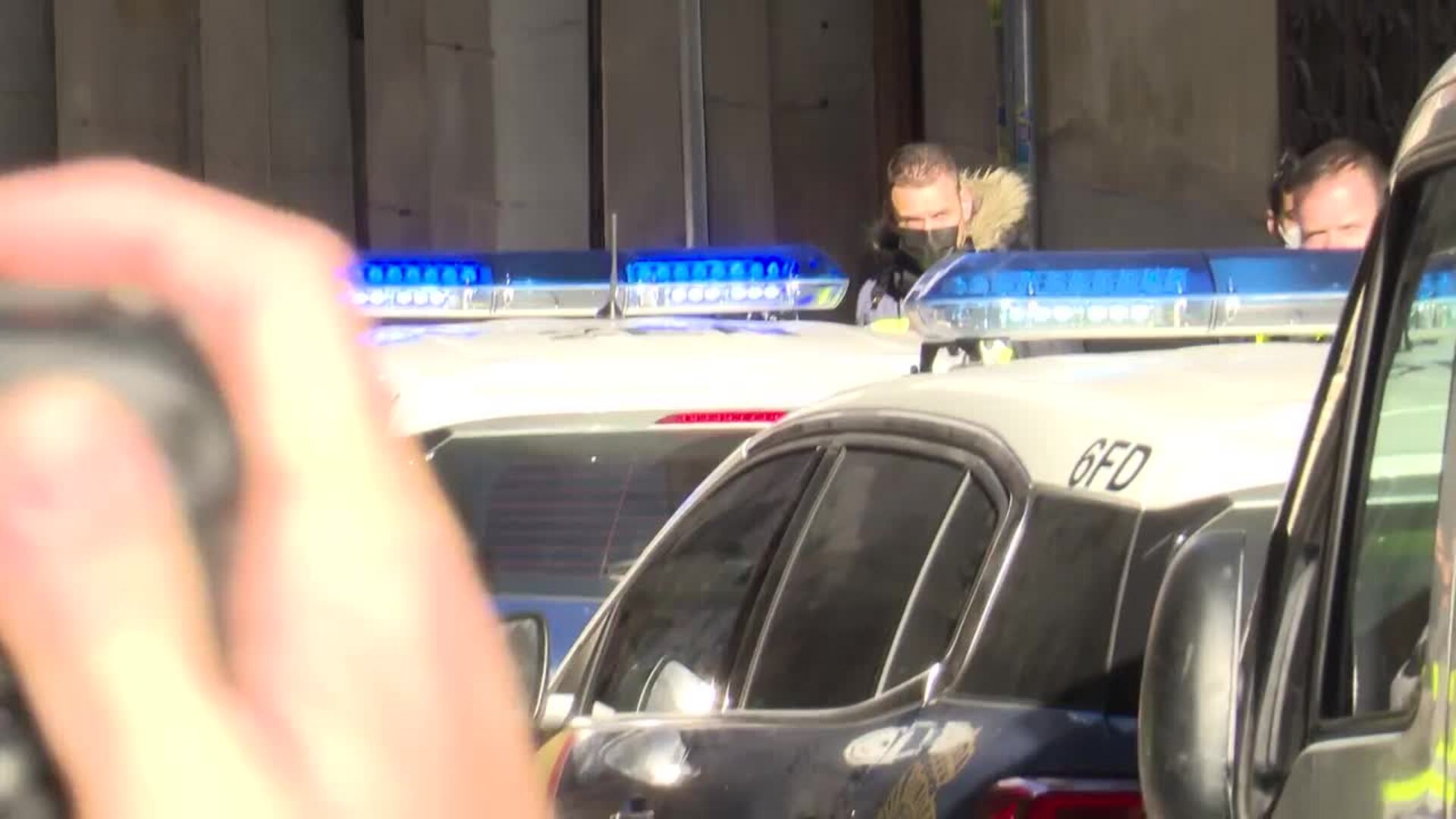 Amargo sale esposado de la comisaría de Leganitos (Madrid)