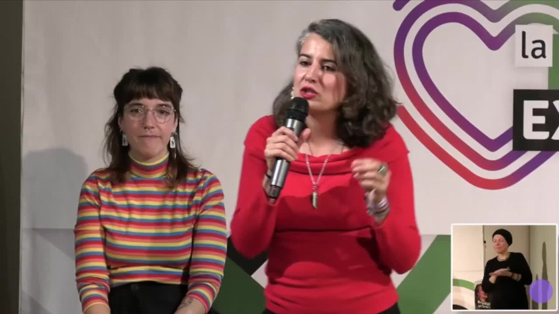 Irene de Miguel pide a "la gente con el corazón progresista se lance a las urnas"