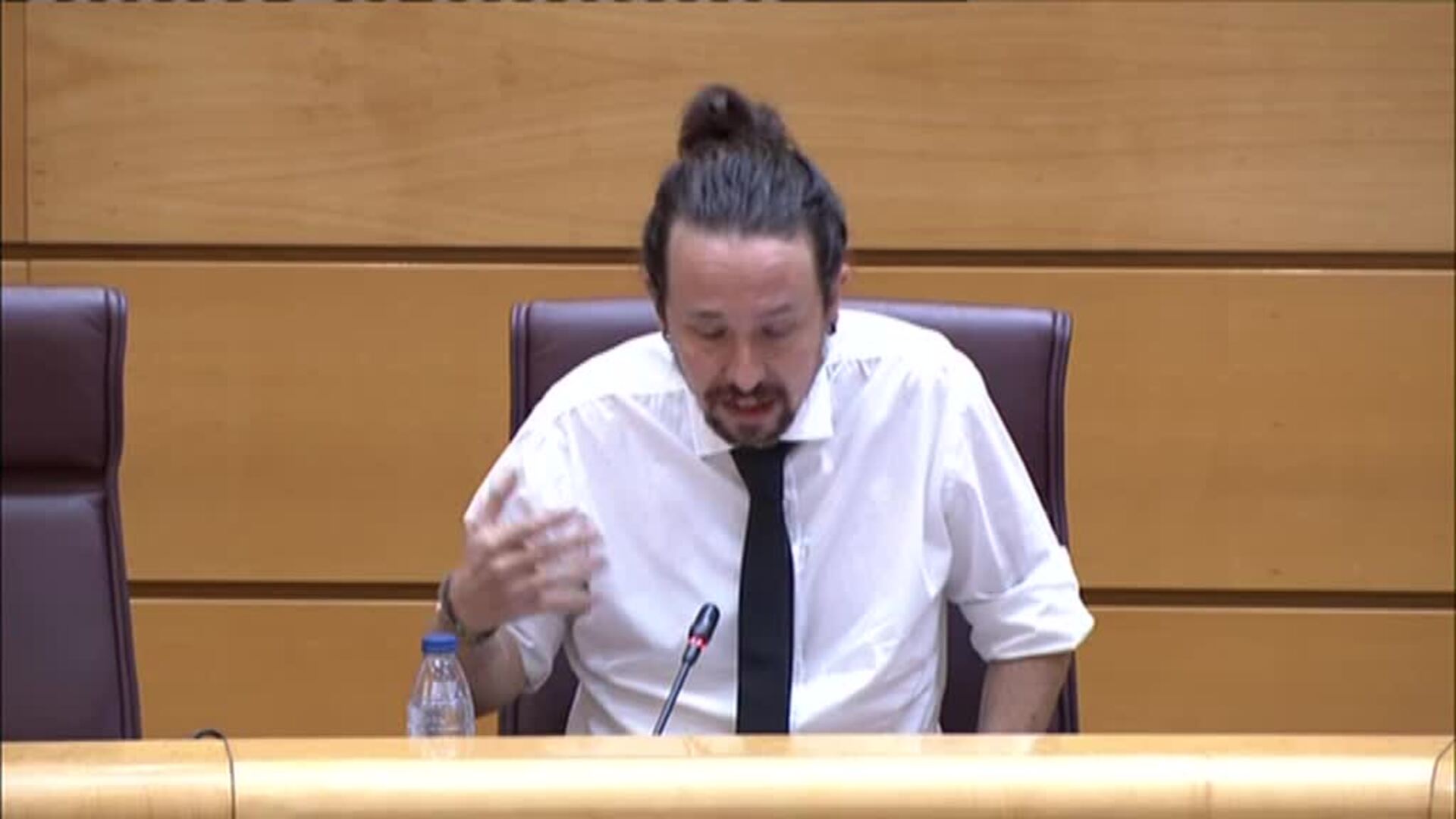 Pablo Iglesias asegura que no dimitirá por el caso Dina