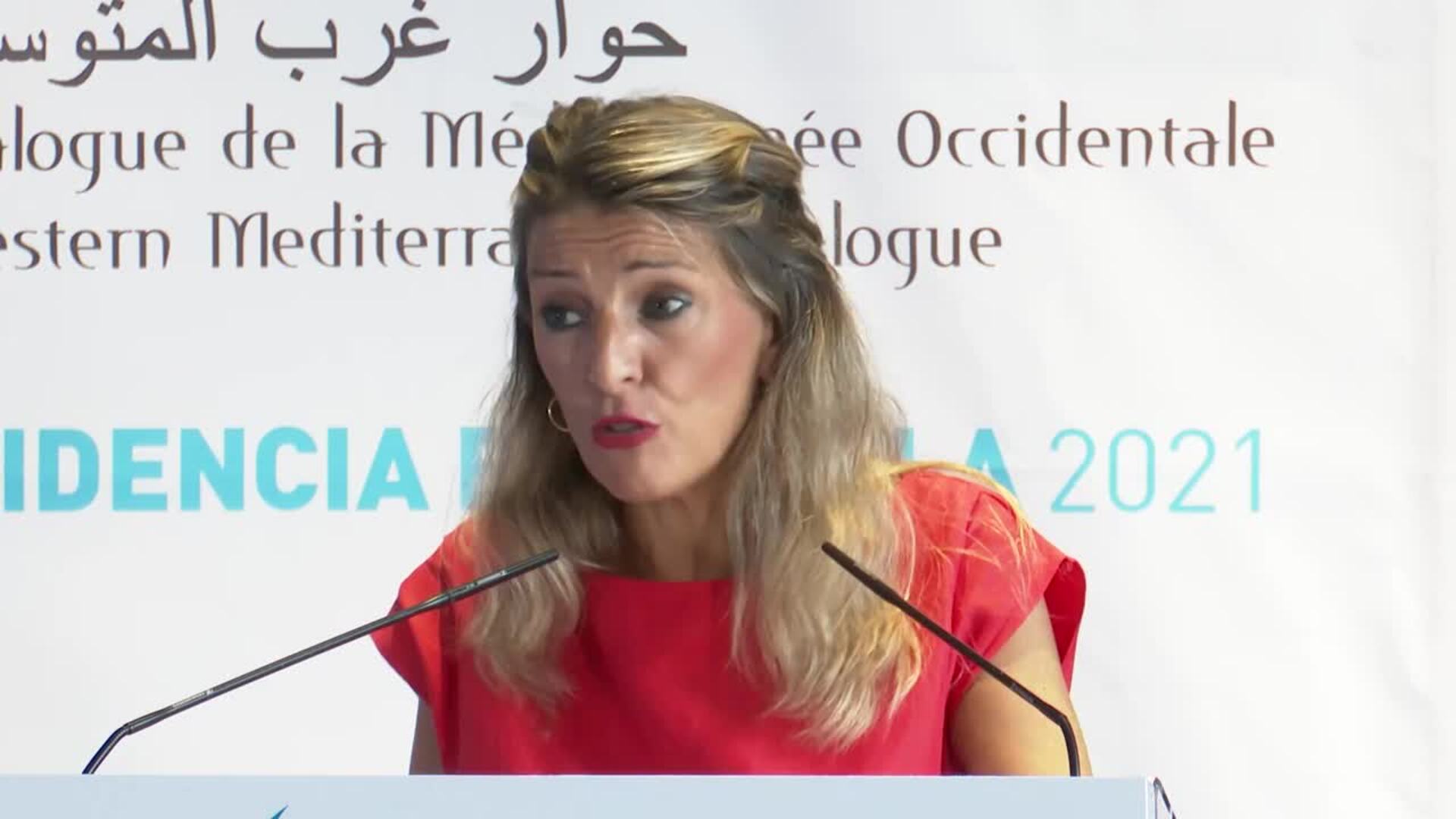 Díaz asegura su voluntad clara de subir el SMI