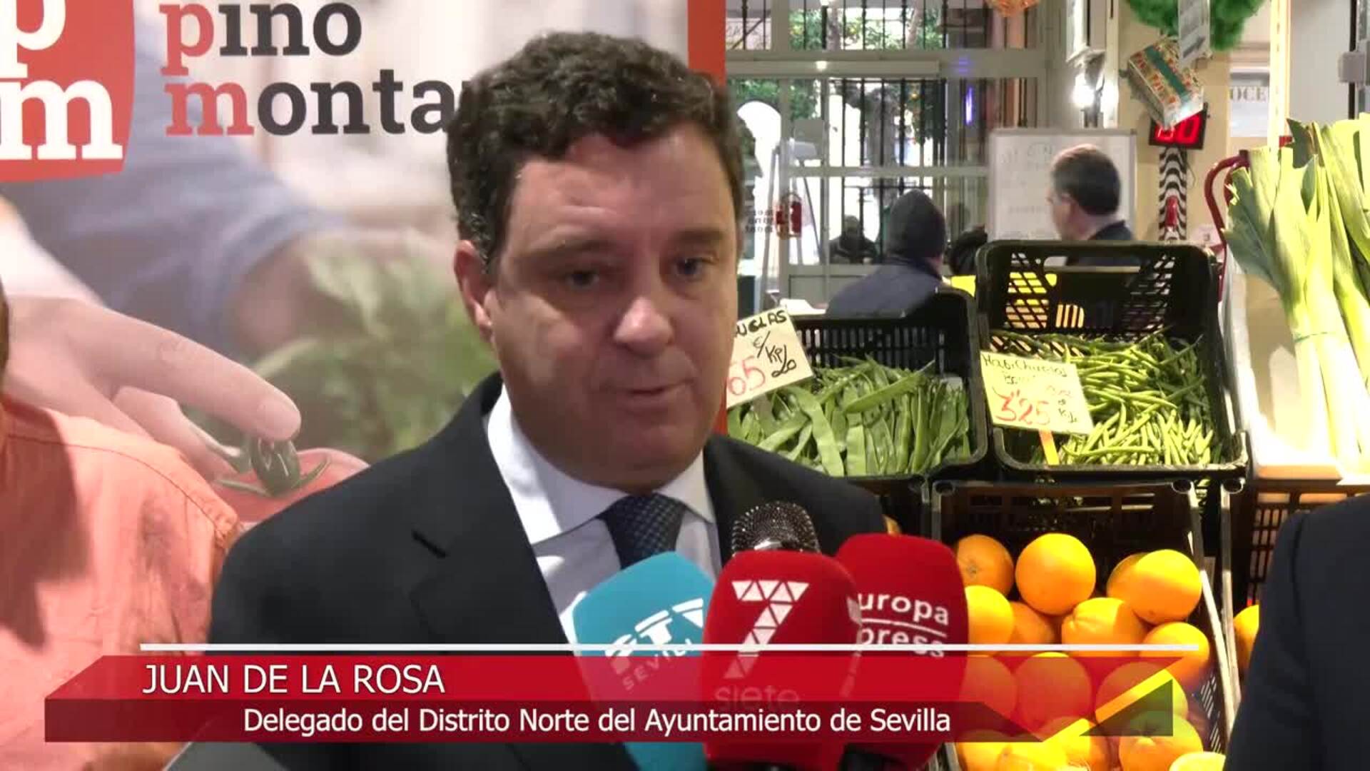 Campaña solidaria para apoyar a 1.400 familias en sus compras en mercados de Sevilla en Navidad