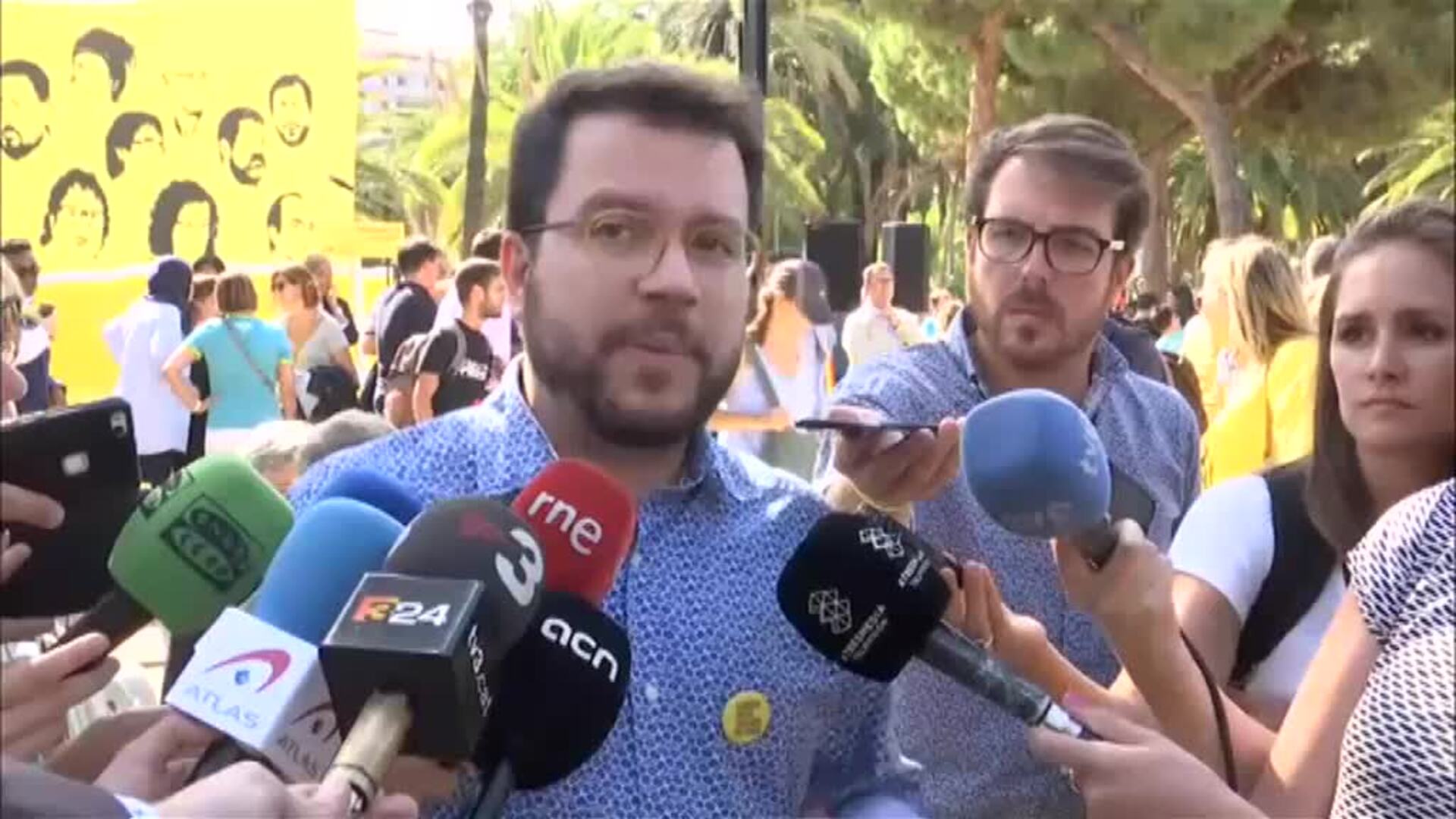 Pere Aragonès acusa al PSOE de actuar &quot;igual que Rajoy&quot; con la cuestión independentista