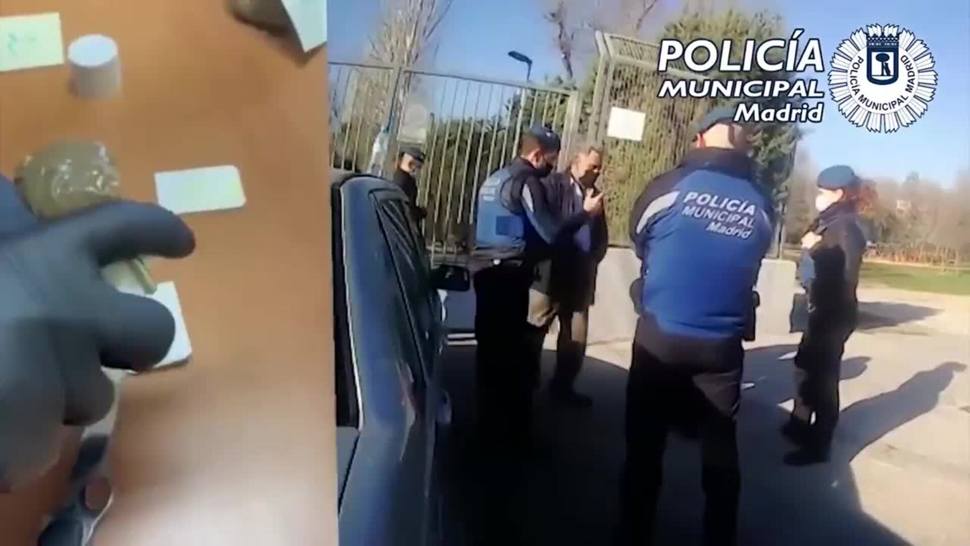 Dos detenidos por esconder más de 200 gramos de cocaína cuando circulaban por Villaverde