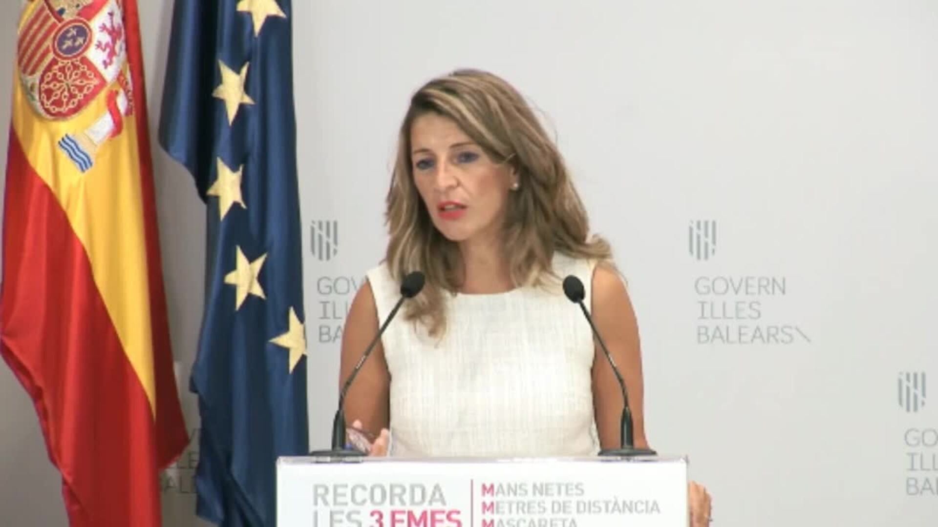 Díaz y Escrivá confían en alcanzar un acuerdo definitivo sobre los ERTE