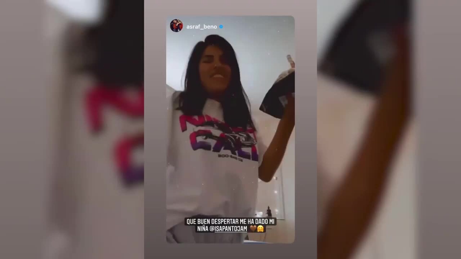 Isa Pantoja sorprende a Asraf Beno con una especial sorpresa por su cumpleaños