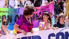 Unas 500 personas se manifiestan en Valladolid para reivindicar "el Orgullo frente al odio"