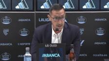 El coordinador deportivo del Celta: "Gabri Veiga no está en venta, nosotros contamos con el jugador"