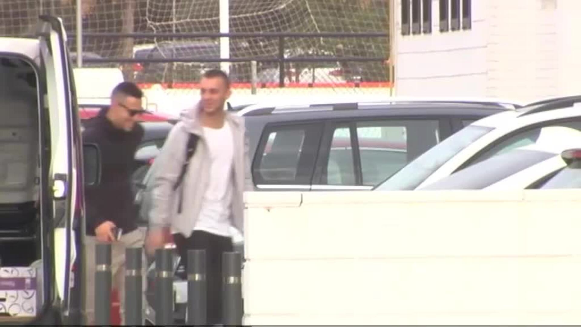 Reaparece Rodrigo Moreno en la ciudad deportiva del Valencia CF