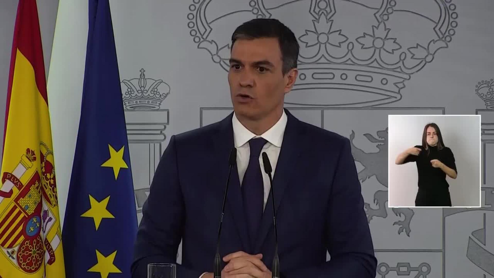 Sánchez quiere que el 9 de mayo sea el &quot;punto y final&quot; del estado de alarma