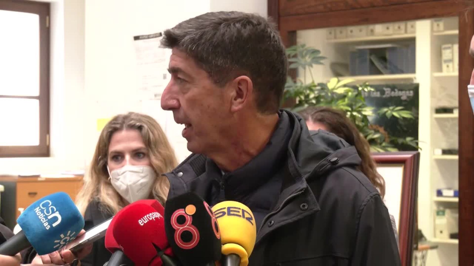 Marín anuncia cuatro millones en ayudas para municipios afectados por catástrofes