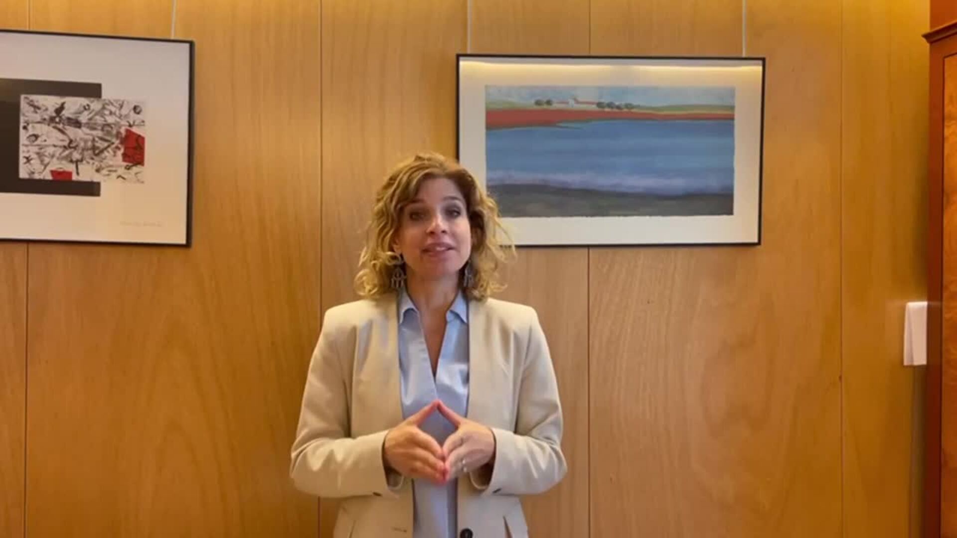 Hana Jalloul critica que Ayuso se centre en &quot;hacer oposición&quot; al Gobierno