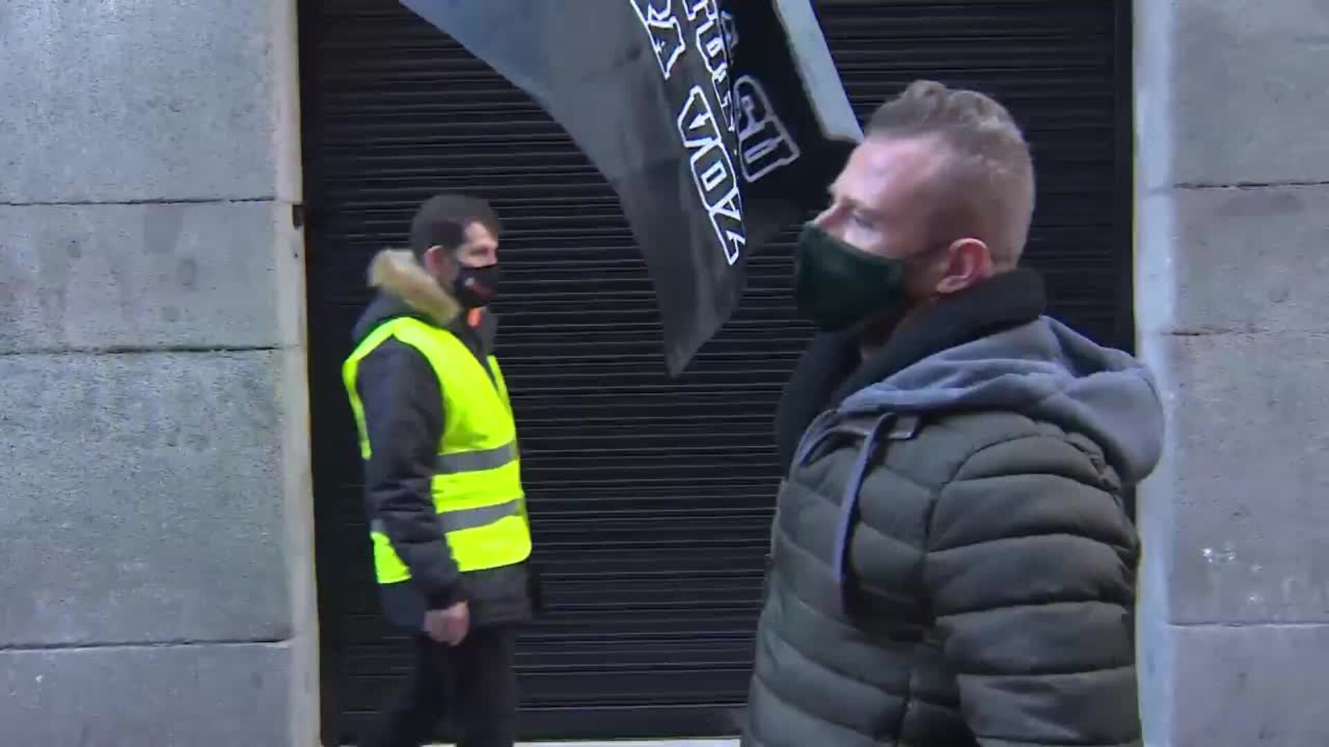 Concentración &#039;S.O.S.Canarias&#039; en Madrid contra la inmigración ilegal