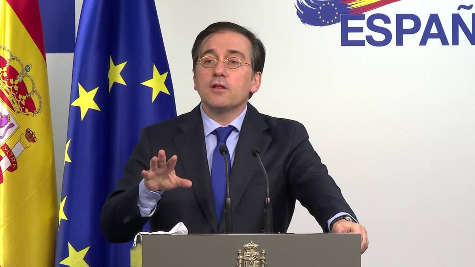 España dice que lo importante &quot;no es buscar nuevas sanciones&quot; sino aplicar las acordadas