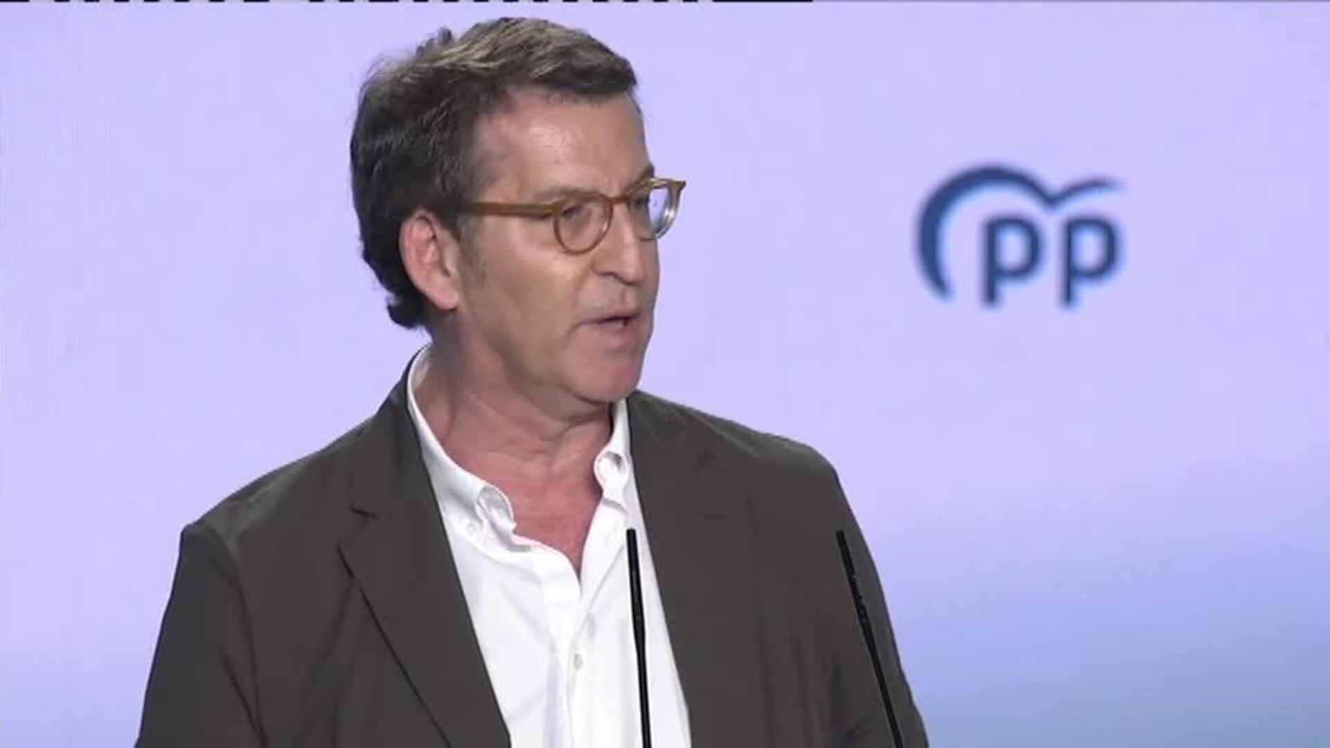 Feijóo afea la estrategia de Sánchez de &quot;desgastar el estado para que no se desgaste el gobierno&quot;