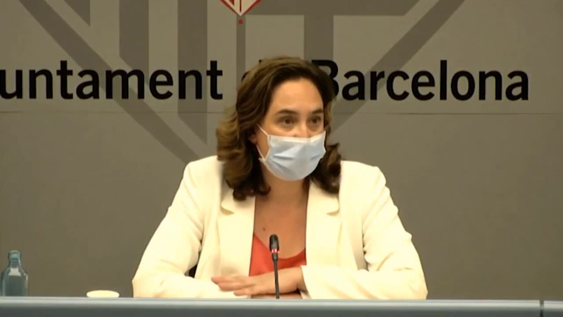 Colau asegura que el Govern &quot;llegó tarde&quot; a Lleida