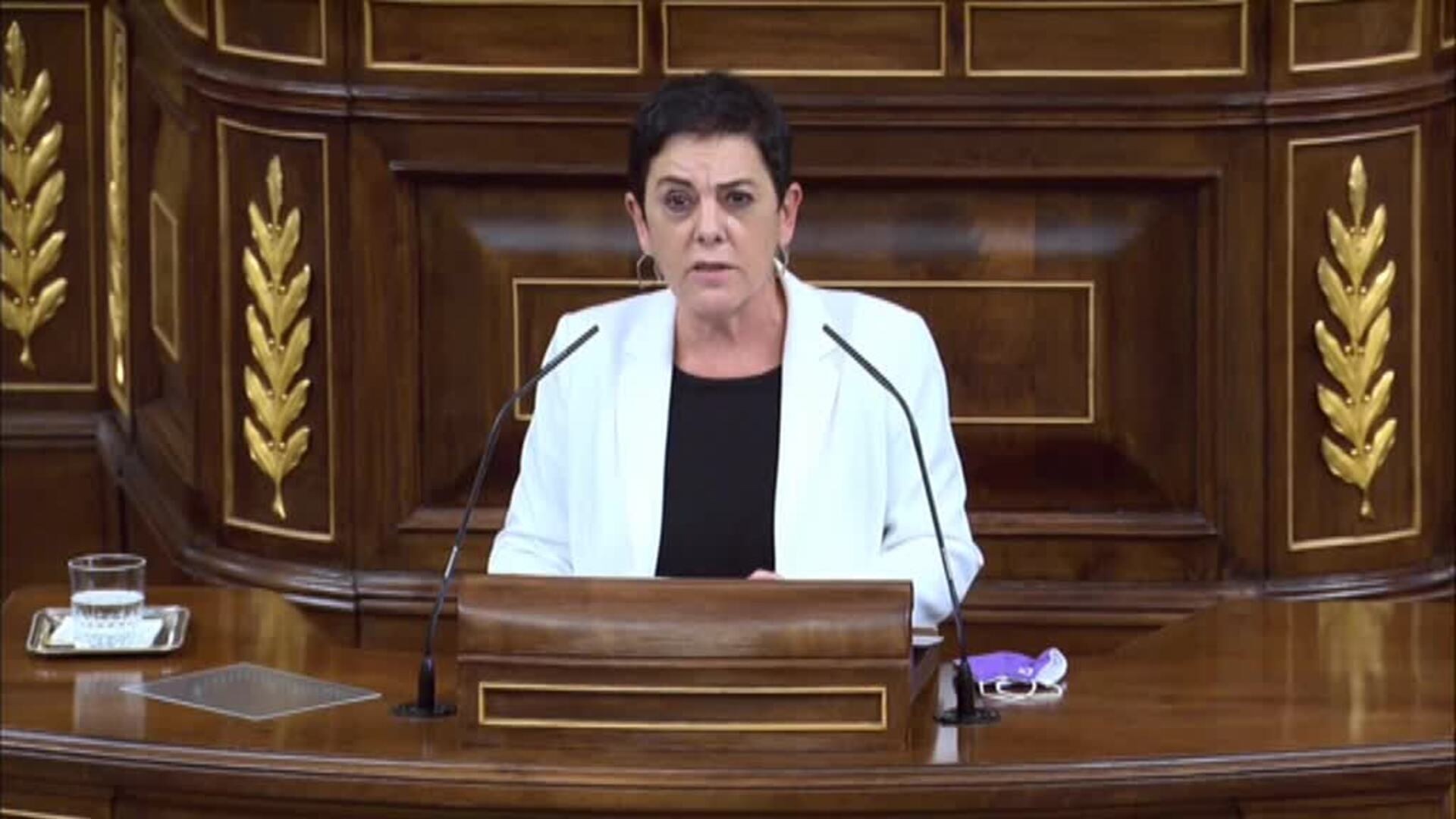 Mertxe Aizpurua (EH Bildu): &quot;Ya hay legislatura&quot;
