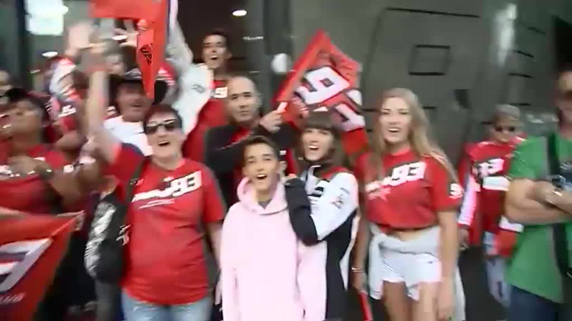 Cervera celebra el octavo mundial de motociclismo de Marc Márquez