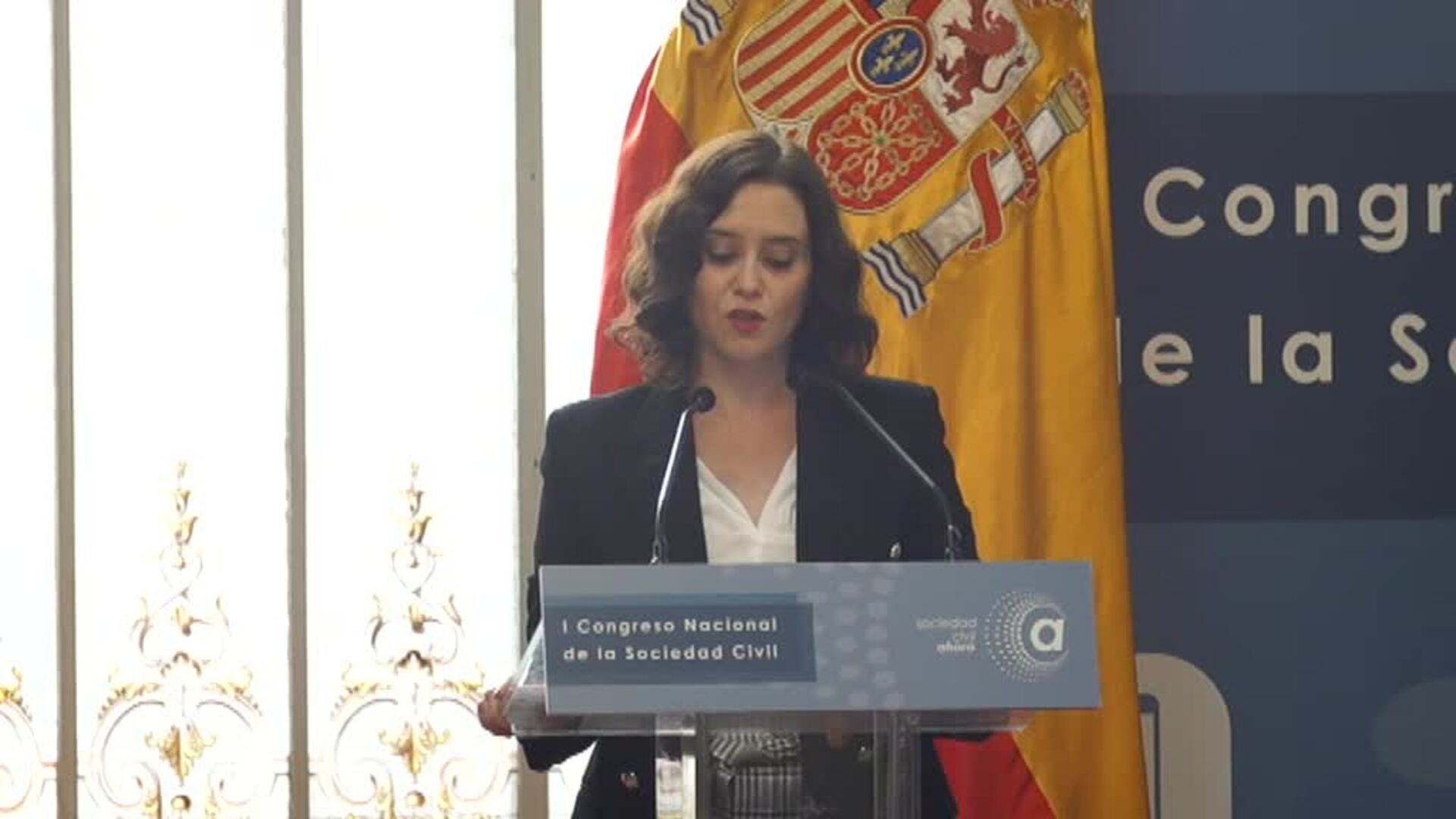 Díaz Ayuso: &quot;Estamos ante un Gobierno que ha recibido el apoyo explícito de ETA&quot;