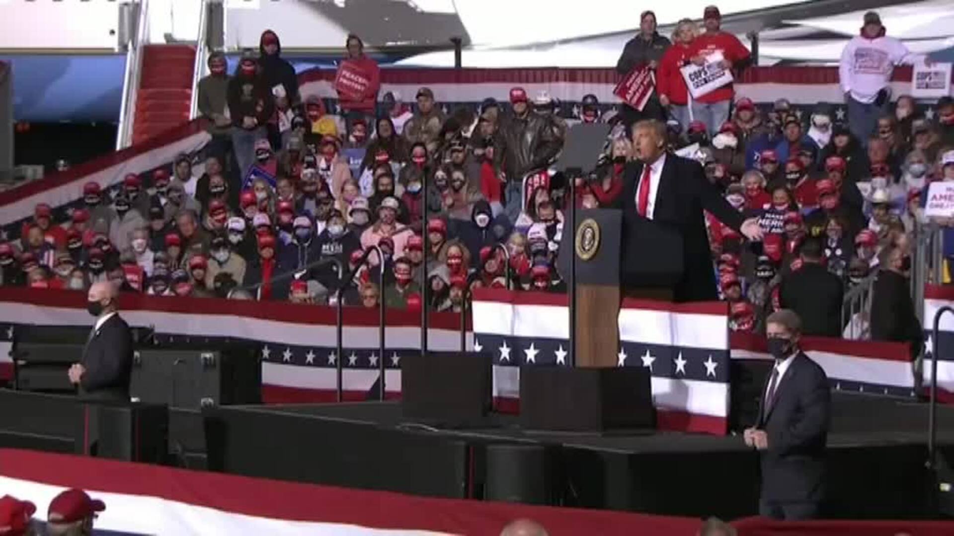 Los candidatos, a por los estados clave