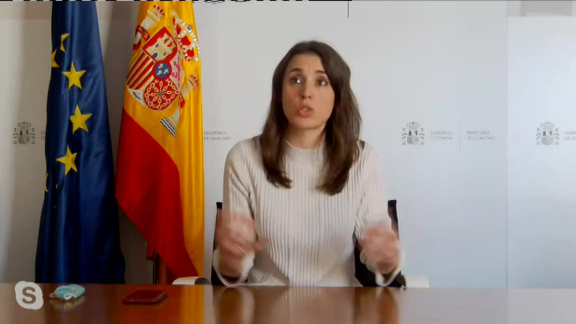 Irene Montero sobre la docuserie de Rocío Carrasco: &quot;Necesitamos un periodismo que legitime y acompañe a las mujeres maltratadas&quot;