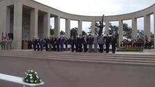 Hegseth rinde homenaje a los veteranos que participaron en el desembarco de Normandía
