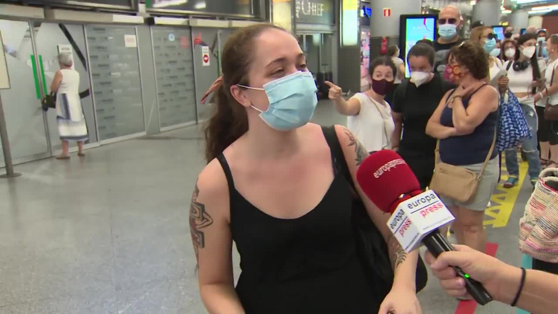 Viajeros explican sus planes en la segunda operación salida de agosto