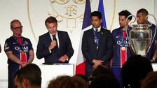 Macron a Luis Enrique: "Esta victoria te debe mucho"